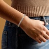 image:imageRossSimons Sterling Silver and 18kt Gold Over Sterling Byzantine Sea Life Station Braceletno gemstone