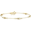 image:imagePure Collection by RossSimons 10kt Yellow Gold JaxLink Braceletno gemstone