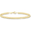 image:imagePure Collection by RossSimons Italian 3mm 14kt Yellow Gold Bead Braceletno gemstone