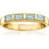 image:imageRossSimons 050 ct tw Sky Blue Topaz Ring in 18kt Gold Over SterlingTopaz