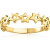 image:imageRossSimons 10kt Yellow Gold Stars RingNo Gemstone