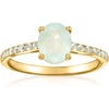image:imageRossSimons 140 ct tw Aquamarine Birthstone Ring in 18kt Gold Over SterlingAquamarine