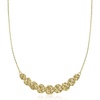 image:imageRossSimons 14kt Yellow GoldPlated RosetteLink NecklaceNo Gemstone