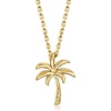 image:imageRossSimons 18kt Gold Over Sterling Palm Tree Necklace 18 inches