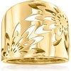 image:imageRossSimons Italian 14kt Yellow Gold Floral Openwork RingNo Gemstone