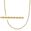 image:imageRossSimons Italian 22mm 18kt Yellow Gold RopeChain NecklaceNo Gemstone
