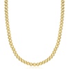 image:imageRossSimons Italian 6mm 18kt Gold Over Sterling Bead NecklaceNo Gemstone