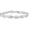 image:imageRossSimons Italian Sterling Silver Twisted Herringbone Braceletno gemstone