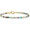 image:imageRossSimons MultiGemstone Bead Bracelet in 18kt Gold Over SterlingAgate