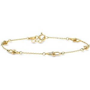 image:imagePure Collection by RossSimons 10kt Yellow Gold JaxLink Braceletno gemstone