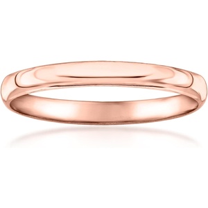 image:imagePure Collection by RossSimons 14kt Rose Gold Polished RingNo Gemstone
