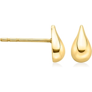 image:imagePure Collection by RossSimons Italian 10kt Yellow Gold Petite Teardrop Stud Earrings