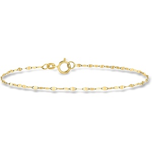 image:imagePure Collection by RossSimons Italian 15mm 10kt Yellow Gold LumachinaChain Braceletno gemstone