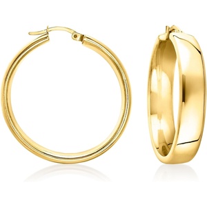 image:imageRossSimons 14kt Yellow GoldPlated Hoop Earrings