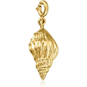 image:imageRossSimons 18kt Gold Over Sterling Conch Shell Charm