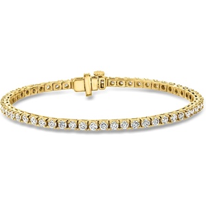 image:imageRossSimons 500 ct tw LabGrown Diamond Tennis Bracelet in 18kt Gold Over SterlingDiamond