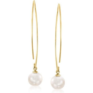 image:imageRossSimons 885mm Cultured Pearl Threader Drop Earrings