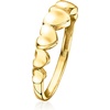 image:imagePure Collection by RossSimons 18kt Gold Over Sterling Graduated Heart RingNo Gemstone