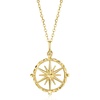 image:imagePure Collection by RossSimons Italian 14kt Yellow Gold Compass Charm