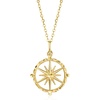 image:imagePure Collection by RossSimons Italian 14kt Yellow Gold Compass Charm