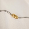 image:imagePure Collection by RossSimons Italian 18kt Gold Over Sterling and Sterling Silver Interlocking Oval Braceletno gemstone