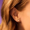 image:imagePure Collection by RossSimons Opal and 12 ct tw LabGrown Diamond Butterfly Earrings in 14kt Yellow Gold