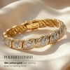 image:imageRossSimons 100 ct tw Diamond Bracelet in 18kt Gold Over SterlingDiamond