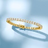 image:imageRossSimons 1000 ct tw CZ Tennis Bracelet in 18kt Gold Over SterlingCubic Zirconia