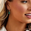 image:imageRossSimons 1100 ct tw Emerald Drop Earrings in 10kt Yellow Gold