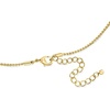 image:imageRossSimons 14kt Yellow GoldPlated Necklace With Simulated Turquoise and White Enamel 18 inches