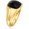 image:imageRossSimons 14kt Yellow GoldPlated Ring With OnyxOnyx