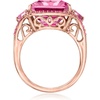 image:imageRossSimons 1530 ct tw Pink Topaz Ring With 40 ct tw Pink Sapphires in 14kt Rose GoldSapphire