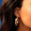 image:imageRossSimons 18kt Gold Over Sterling Endless Hoop Earrings