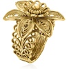 image:imageRossSimons 18kt Gold Over Sterling Filigree Flower RingNo Gemstone