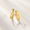 image:imageRossSimons 18kt Gold Over Sterling Hoop Earrings