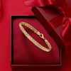 image:imageRossSimons 18kt Yellow Gold WheatChain Braceletno gemstone