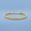 image:imageRossSimons 18kt Yellow Gold WheatChain Braceletno gemstone