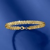 image:imageRossSimons 18kt Yellow Gold WheatChain Braceletno gemstone