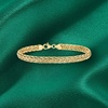 image:imageRossSimons 18kt Yellow Gold WheatChain Braceletno gemstone