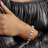 image:imageRossSimons 2000 ct tw Sky Blue Topaz and 170 ct tw Sapphire Tennis Bracelet in Sterling SilverSapphire