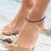 image:imageRossSimons 335mm Lapis Bead Anklet in 18kt Gold Over Sterling 9 inches