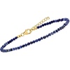 image:imageRossSimons 335mm Lapis Bead Anklet in 18kt Gold Over Sterling 9 inches