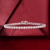 image:imageRossSimons 500 ct tw CZ Tennis Bracelet in Sterling SilverCubic Zirconia