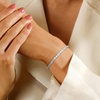 image:imageRossSimons 670 ct tw CZ Bracelet in Sterling SilverCubic Zirconia