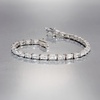 image:imageRossSimons 750 ct tw Baguette CZ Tennis Bracelet in Sterling SilverCubic Zirconia