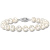 image:imageRossSimons 89mm Cultured Pearl Jewelry Set Bracelet Necklace and Drop Earrings With Sterling Silver 18 inches