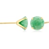 image:imageRossSimons 8mm Jade Martini Stud Earrings in 14kt Yellow Gold