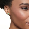 image:imageRossSimons 8mm Jade Martini Stud Earrings in 14kt Yellow Gold