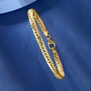 image:imageRossSimons Italian 14kt Gold CubanLink Bracelet8 Inches