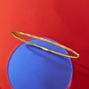 image:imageRossSimons Italian 14kt Yellow Gold Twisted Bangle Braceletno gemstone